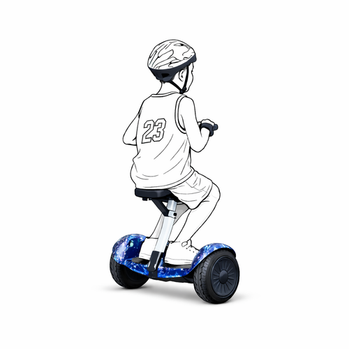 ES-E7 mini hoverboard – 2 hjóla sjálfjafnvægis rafmagnsfarartæki (Segway-týpa)