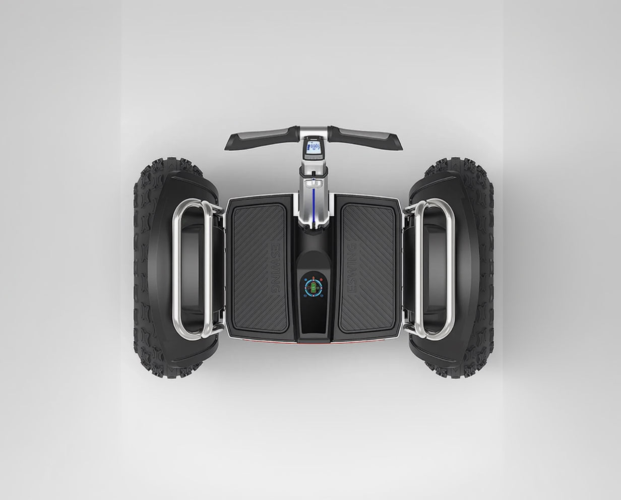 Segway hoverboard – snjall tveggja hjóla sjálfjafnvægishjòl með handfangi