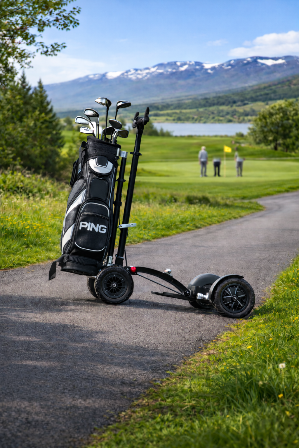 Rafknúin Hybrid golfkerra og scooter (Hægt að koma og skoða / prófa tækið)