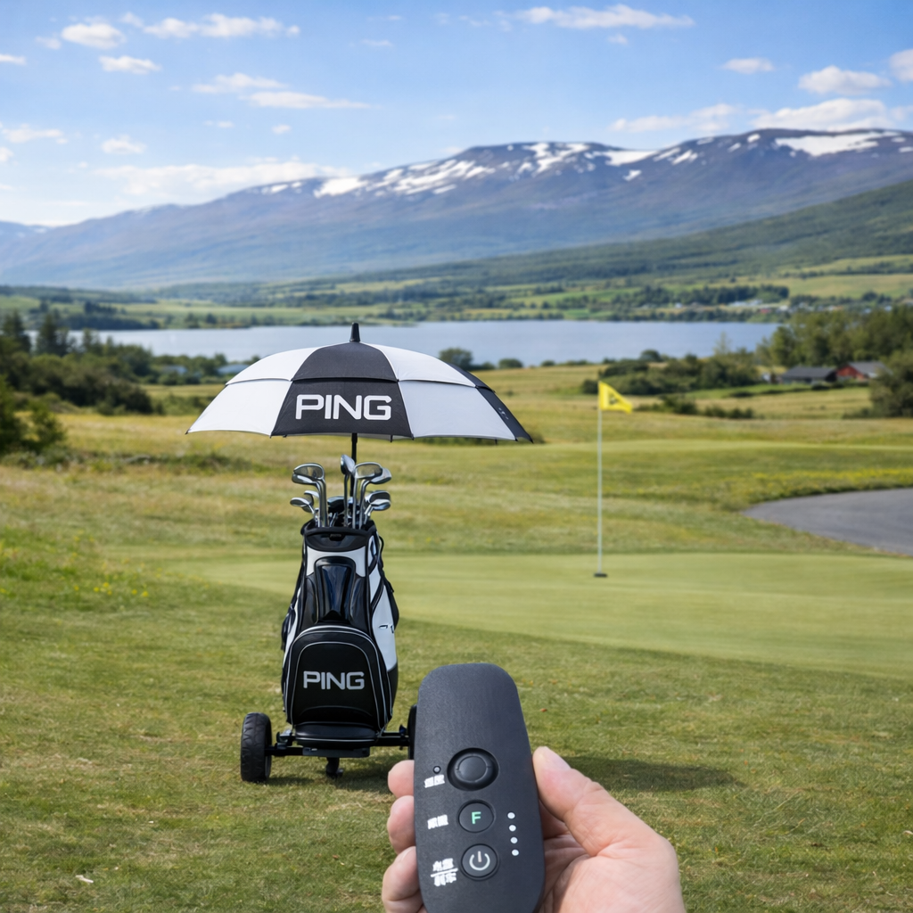 Rafmagns golfkerra með fjarstýringu (Hægt að koma og skoða/ prófa tækið)
